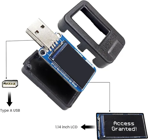 Vista 7 de HackyPi - Ultimate DIY USB Hacking Tool for Security Professionals and Ethical Hackers, DIY Programmable Hacking USB for Educational Purposes