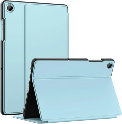 Vista 10 de MoKo Funda para Samsung Galaxy Tab A9 Plus de 11 pulgadas 2023, Carcasa Protectora Trasera Delgada de Visualización Multi-Ángulo