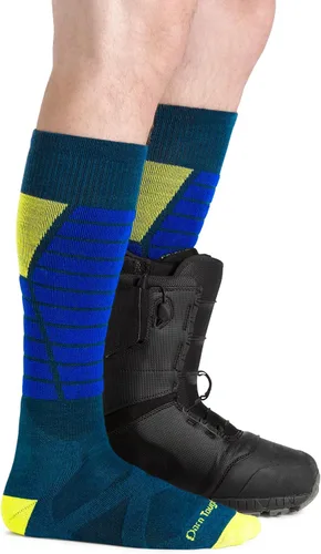 Vista 2 de Darn Tough Hombre Function X OTC Peso Medio con Espinillera Acolchado (Estilo 8044)
