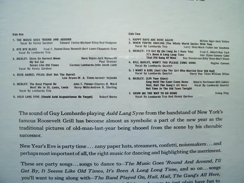 Vista 2 de [LP Record] New Year's Eve with Guy Lombardo and His Royal Canadians