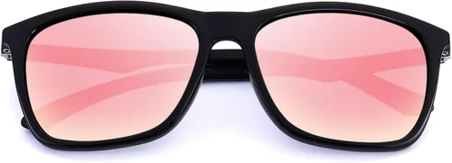 Vista 5 de Gafas de sol polarizadas OLIEYE para hombres de aluminio gafas de sol para hombre - conducción rectangular gafas de sol para hombremujer