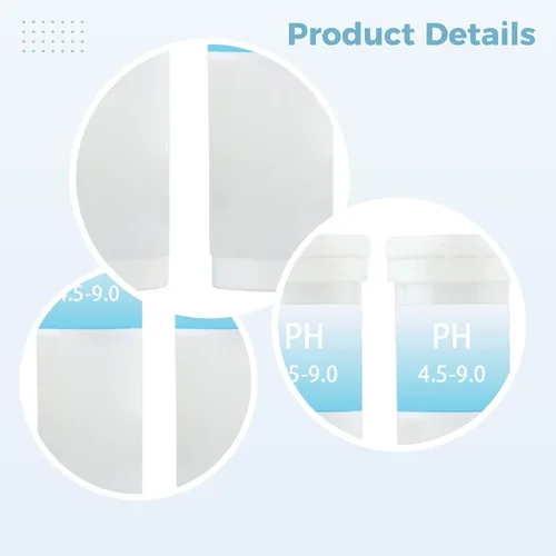 Vista 2 de Ph Test Strips 4.5-9.0, 750 Count in 5 Packs, for Water and Cosmetics Testing, Acid Alkaline Test Paper, and Dispenser Included
