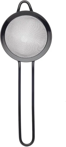 Vista 2 de Barfly Colador de malla fina, 3 1/2" de diámetro Tazón, Gun Metal Negro