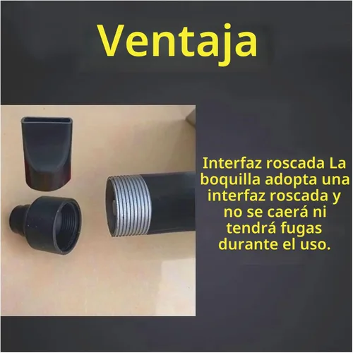Vista 5 de Pistola de lechada eléctrica para mortero portátil con 9 boquillas (sin taladro eléctrico)