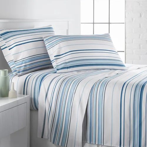 Vista 59 de Southshore Fine Living, Inc. Colección Winter Brush, juego de sábanas de 3 piezas para cama individual, sábana bajera con bolsillo profundo de 14