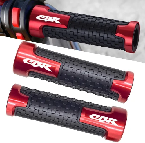 Vista 15 de 2 piezas de empuñaduras de manillar para motocicleta 7/8" 22mm para Honda CBR600F CBR125R CBR150R CBR250R CBR400 NC23 NC29 CBR600 F2 F3 F4 F4i