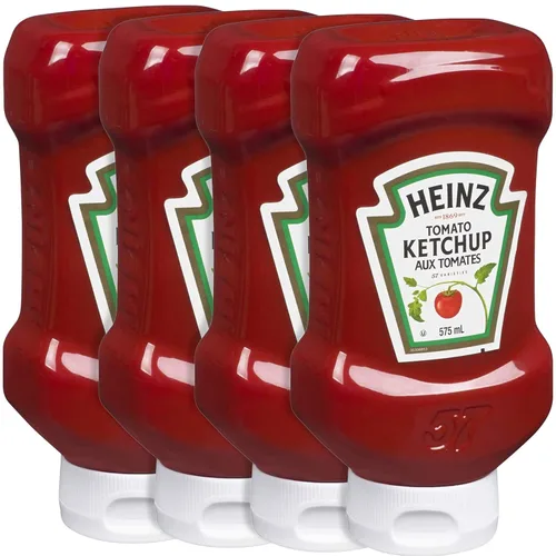 Vista 30 de Heinz Ketchup de tomate mezclado con chipotle, botella exprimible de 14 onzas