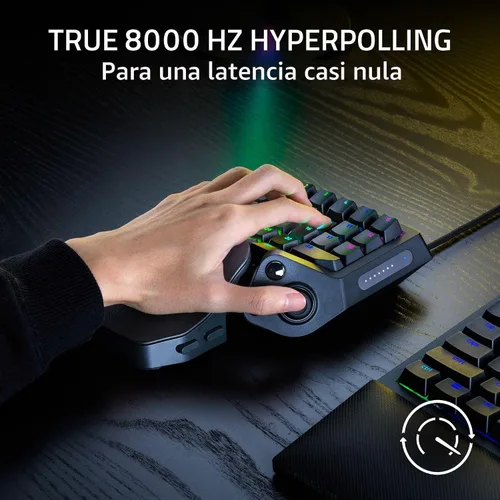 Vista 6 de Razer Tartarus V2 Pro - Teclado analógico óptico para juegos con cable