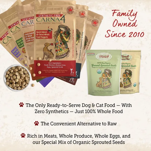 Vista 8 de CARNA4 All Life Stages - Alimento seco para perros con fórmula de pollo (3 libras, pollo)