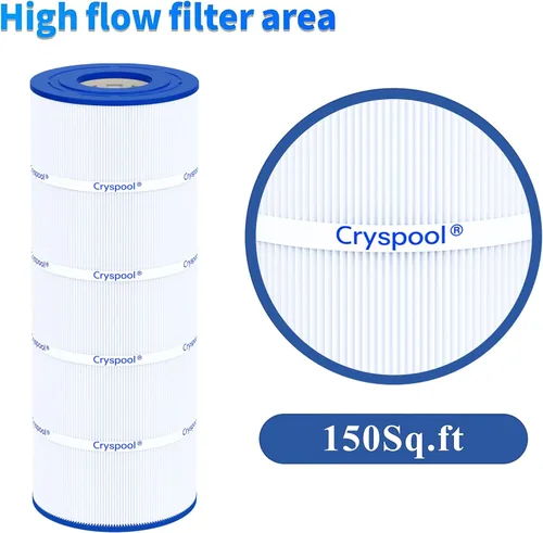 Vista 6 de Cryspool 08050 Filtro compatible con Hayward CCX1500RE (CC 1500 E), X-Stream 150, PXST150, 817-0150n, C-8316, FC-1286, cartucho de filtro de piscina