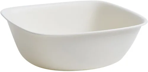 Vista 7 de Lavabo portátil para lavar, lavabo multiusos de plástico, bandeja apilable de frutas y verduras para limpieza (S, blanco)