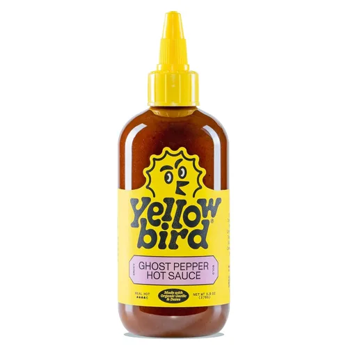 Vista 16 de Yellowbird® Salsa picante orgánica de habanero 9.8 oz. Tamaño para despensa
