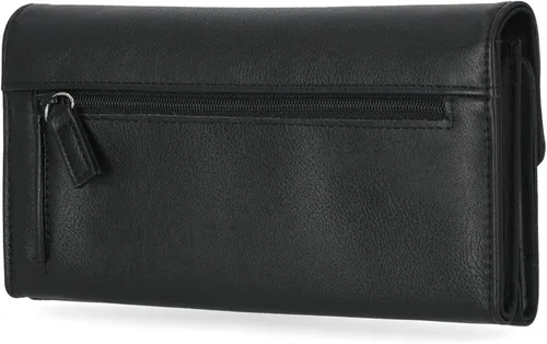 Vista 3 de Nautica Money Manager RFID - Organizador de cartera para mujer Negro V-Flap