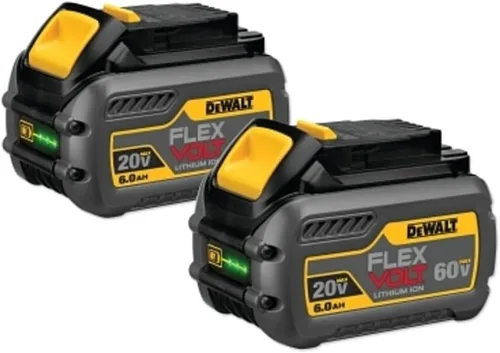 Vista 9 de DEWALT FLEXVOLT 20V/60V MAX Batería de Iones de Litio, 6.0-Ah (DCB606)