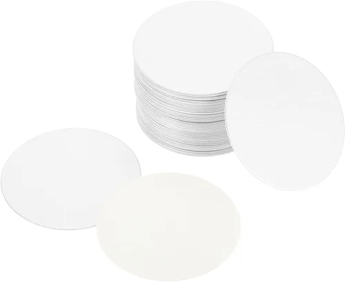 Vista 13 de PATIKIL Revestimiento de tapa de papel de aluminio de 0.709 in/0.7 pulgadas, 100 revestimientos de sellado térmico resistentes por inducción