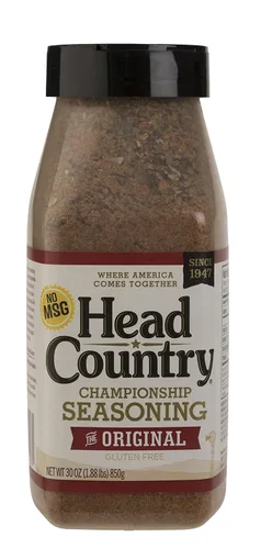 Vista 15 de Head Country Bar-B-Q Championship Seasoning, Original Sin Gluten, Sin MSG, Condimento Multiusos para Barbacoa Condimento de Especias Secas