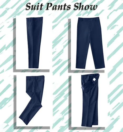 Vista 5 de Conjunto completo de traje formal de boda para niños