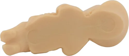 Vista 3 de Figura de Jesús bebé de 1.5 pulgadas Escóndela en un pastel del rey en Mardi Gras Uso en una escena de pesebre o pesebre Gran regalo