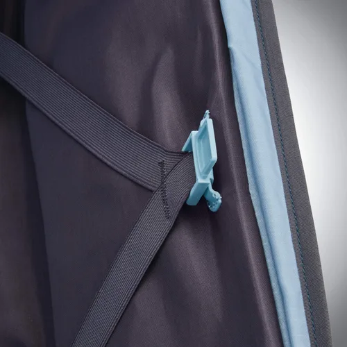 Vista 5 de Samsonite Solyte DLX Softside - Equipaje extensible con ruedas giratorias, Gris mineral), 123569-1560