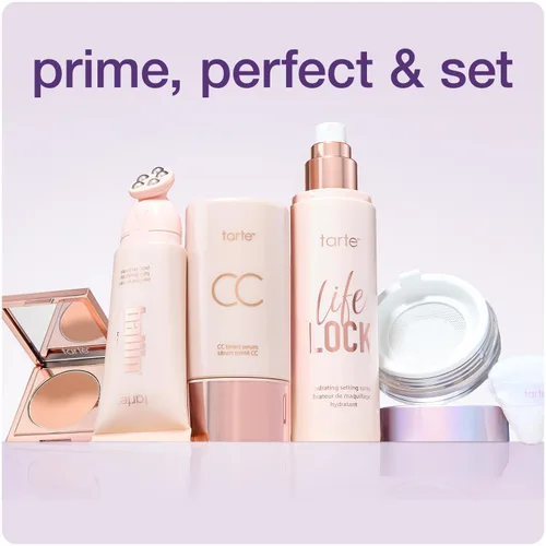 Vista 9 de tarte Life Lock Hydrating Setting Spray – 10-in-1 Weightless Mist with Hyaluronic Acid to Hydrate & Lock Long-Lasting Makeup, Waterproof, Sweatproof