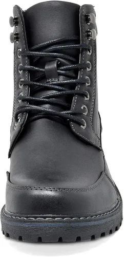 Vista 5 de Bruno Marc - Botas para hombre de combate estilo Oxford para motocicleta
