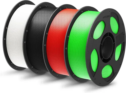 Vista 14 de ANYCUBIC Filamento PLA Plus (PLA+), paquete de filamento para impresora 3D de 0.069 in, alta dureza, precisión dimensional +/- 0.001 in, impresión