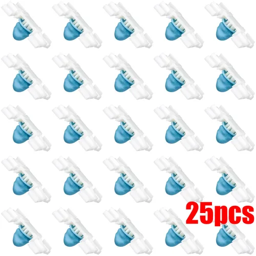 Vista 3 de 25pcs Cuerpo Puerta Lateral Clip de Moldeo con Bota de Goma Azul para BMW 51-13-1-960-054 E36, E46, E36 M3, E46 M3