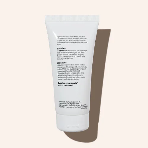 Vista 2 de ProactivMD - Limpiador facial ultra suave, lavado facial diario para pieles sensibles, limpiador de té verde relajante para todo tipo de piel, 6