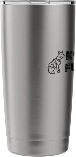 Vista 4 de Vaso aislado de acero inoxidable Furry Taser
