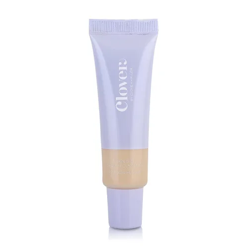 Vista 17 de Clover Skin Is In Serum Foundation Suero facial hidratante, base ligera, libre de crueldad animal y vegano, con escualano y cera de semillas de 10
