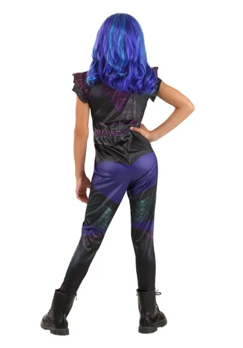 Vista 2 de Disfraz para niñas de Mal de Descendants 3 de Disney Multicolor
