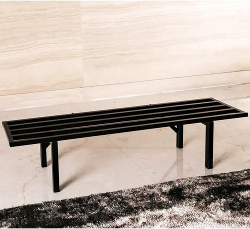 Vista 14 de Zhongma Soporte de metal para plantas de un nivel con ruedas, (35.43 pulgadas de largo x 8.66 pulgadas de ancho x 10.3 pulgadas de alto) soporte