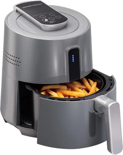 Vista 2 de Hamilton Beach Freidora de aire digital 2.5L, gris (35051)