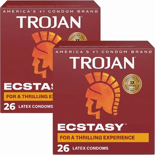 Vista 20 de Trojan The Everythin Pack, preservativos lubricados de látex