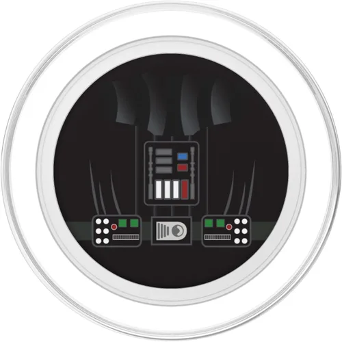 Vista 2 de Star Wars Darth Vader - Placa de pecho PopSocket PopSockets MagSafe PopGrip para iPhone