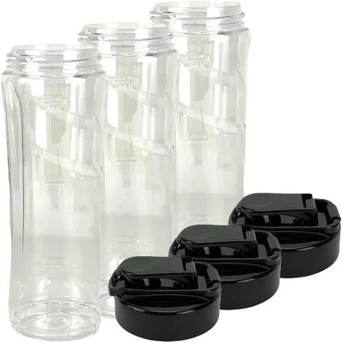 Vista 8 de Vaso de 20 onzas con tapa To-Go compatible con licuadora Oster BLSTAV BLSTPB My Blend de 250 vatios