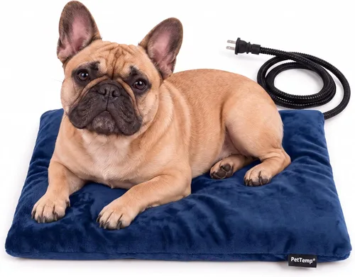 Vista 21 de Almohadilla térmica para mascotas para gatos, perros, interiores y exteriores, impermeable, con calefacción, cama para gatos, cama climatizada