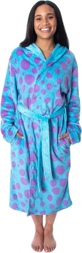 Vista 4 de Disfraz de Monsters Inc Sulley de Disney con capucha y forro polar ultra suave