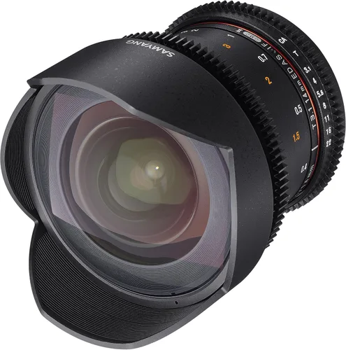Vista 5 de Samyang SYDS14M-N VDSLR II 0.551 in T3.1 Lente Cine gran angular para cámaras Nikon (FX)
