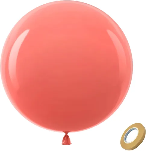 Vista 189 de Bezente Paquete de 150 globos de látex mate color burdeos de 5 pulgadas rojo (07-Red-G42)