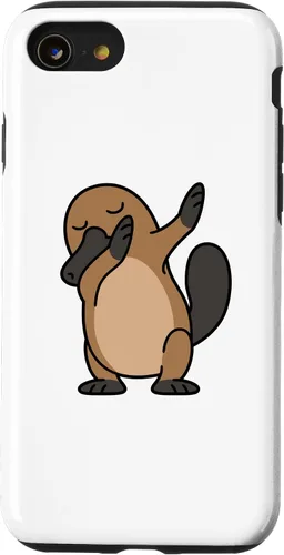 Vista 18 de iPhone 16 Dabbing Platypus Dab Dance Pose Animal Case