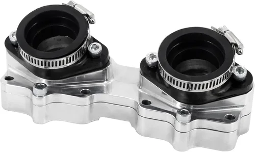 Vista 8 de Colectores de admisión Billet Botas Reemplazar para Yamaha Banshee Keihin Mikuni 33 34 1.378 in