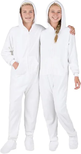 Vista 26 de Footed Pajamas - Pijama de una pieza de chenilla para niños pequeños Enterizo de pijama de una pieza para niños y niñas Unisex