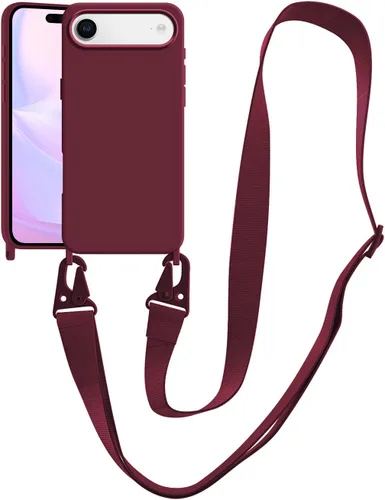 Vista 148 de Funda compatible con iPhone 8 Plus, iPhone 7 Plus/6 Plus/6S Plus con cordón, funda cruzada para iPhone con correa ajustable de silicona para iPhone