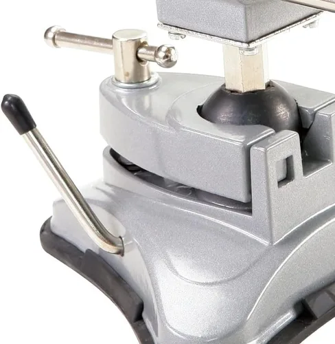 Vista 3 de PD-376 Ventosa al vacío Alicates de trabajo universales Tornillo de banco 6 1/4" (158mm) Base triangular deslizante de goma