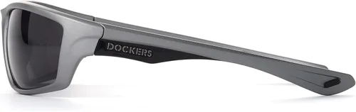 Vista 3 de Dockers Gafas de sol Gunner para hombre color gris mate 2087in