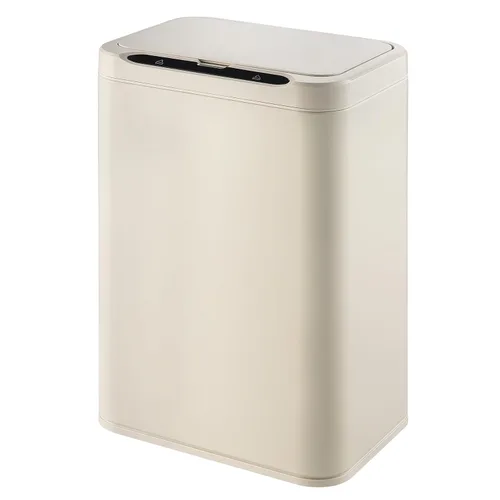 Vista 10 de ELPHECO Basurero de acero inoxidable para oficina, con sensor de movimiento, sin contacto, cubo de basura inteligente automático para cocina, Verde