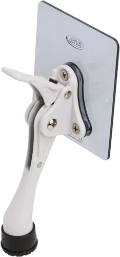 Vista 10 de Soporte adhesivo One-Touch para tope de puerta (negro, 1 x 1 unidad)
