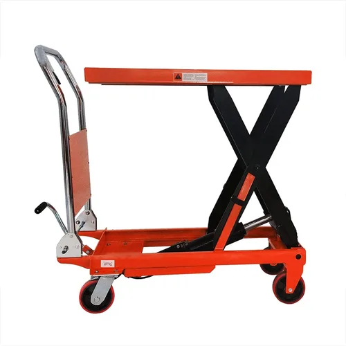 Vista 11 de Tory Carrier - Tijera hidráulica de capacidad de 1760 libras, carrito de mesa elevadora de 39.4 pulgadas, altura de elevación, mesa de elevación