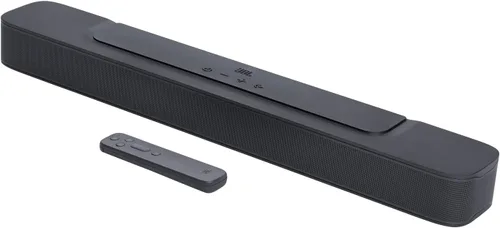 Vista 2 de JBL Barra 2.0 todo en uno (MK2): Barra de sonido compacta de 2.0 canales con cable HDMI 2.1 de alta velocidad - 8K/10K, 48Gbps - 7.4 ft